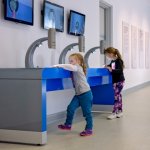 Royal Australia Mint displays including MicroEYE Discovery interactive